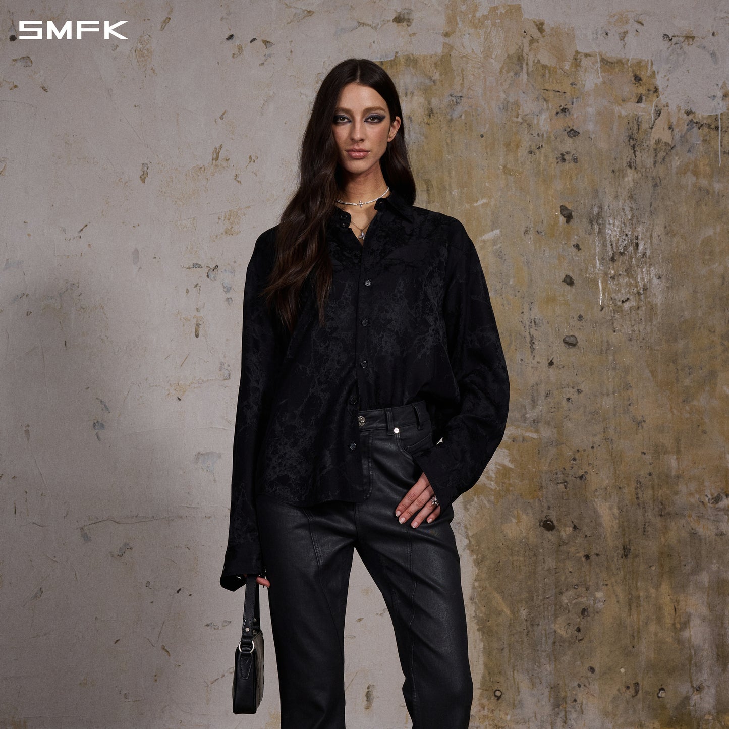PERMANENT FORMAL SHIRT/ACETATE+VISCOSE/U