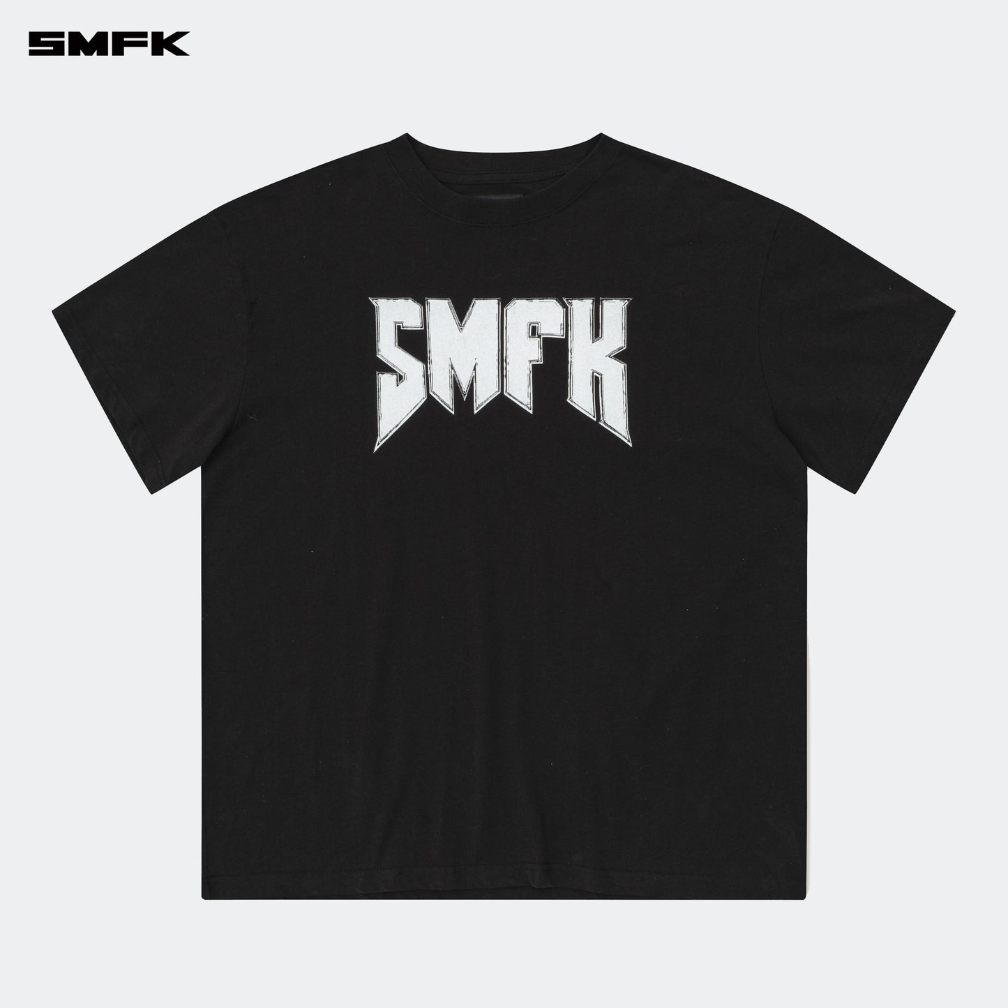 Compass SMFK Metallic Rock Wide Tee Wilderness Black