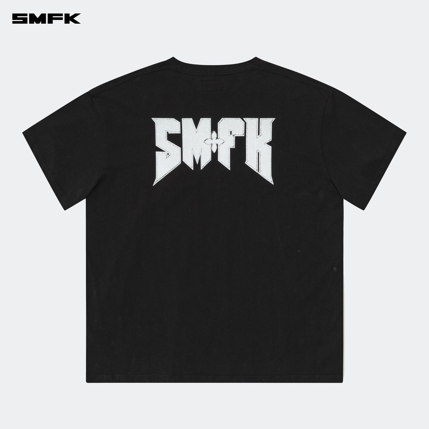 Compass SMFK Metallic Rock Wide Tee Wilderness Black