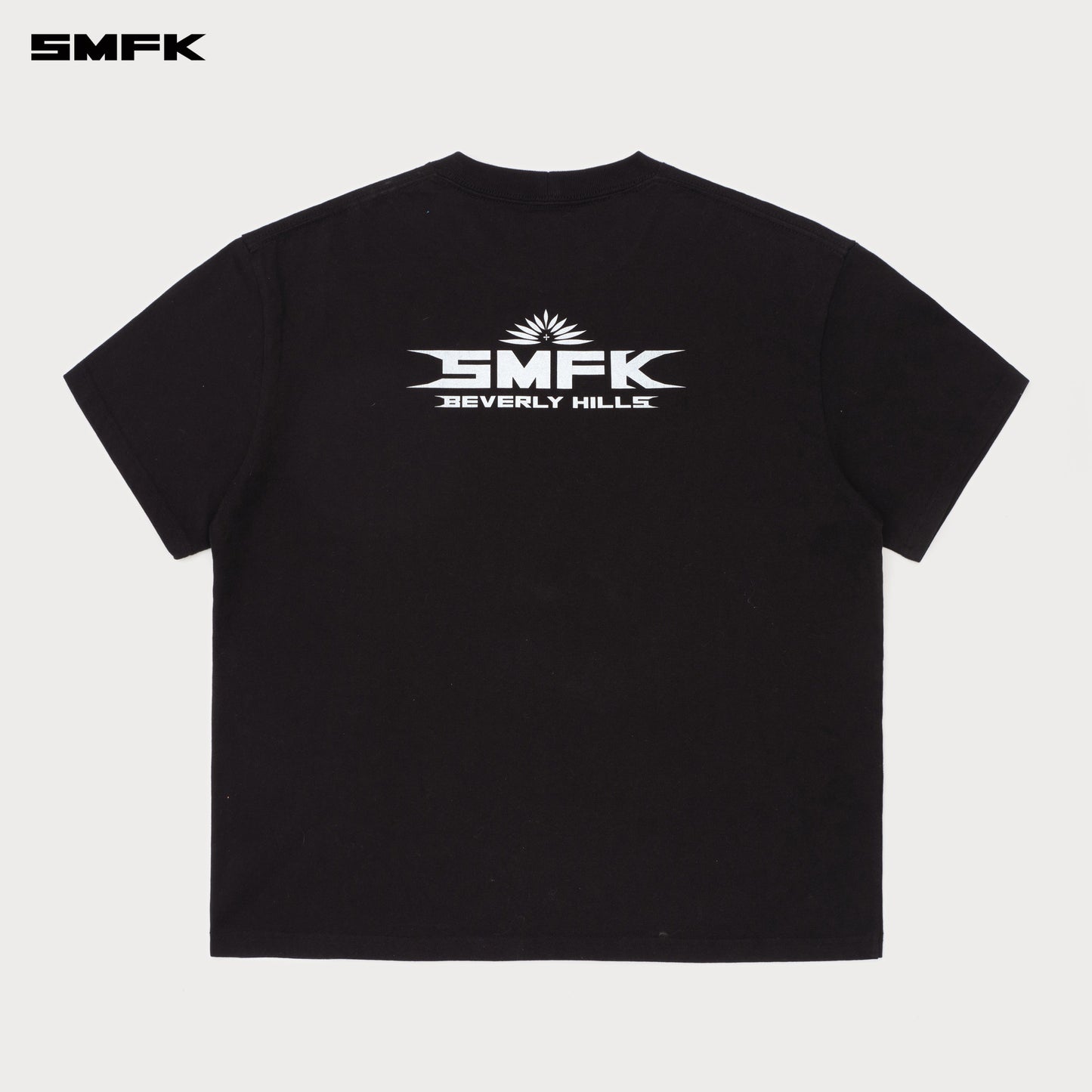 SMFK Beverly Hills Club Oversized Tee Wild Black