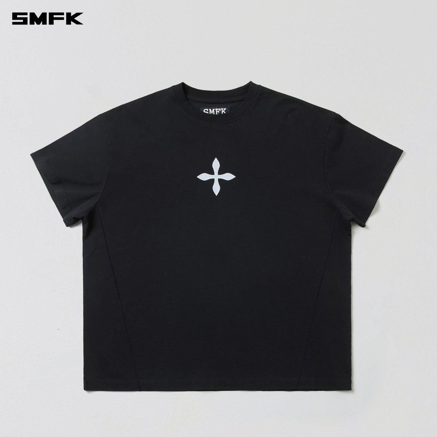 COMPASS MODE MASSIVE TEE-MAGNOLIA/COTTON/ WILD BLACK
