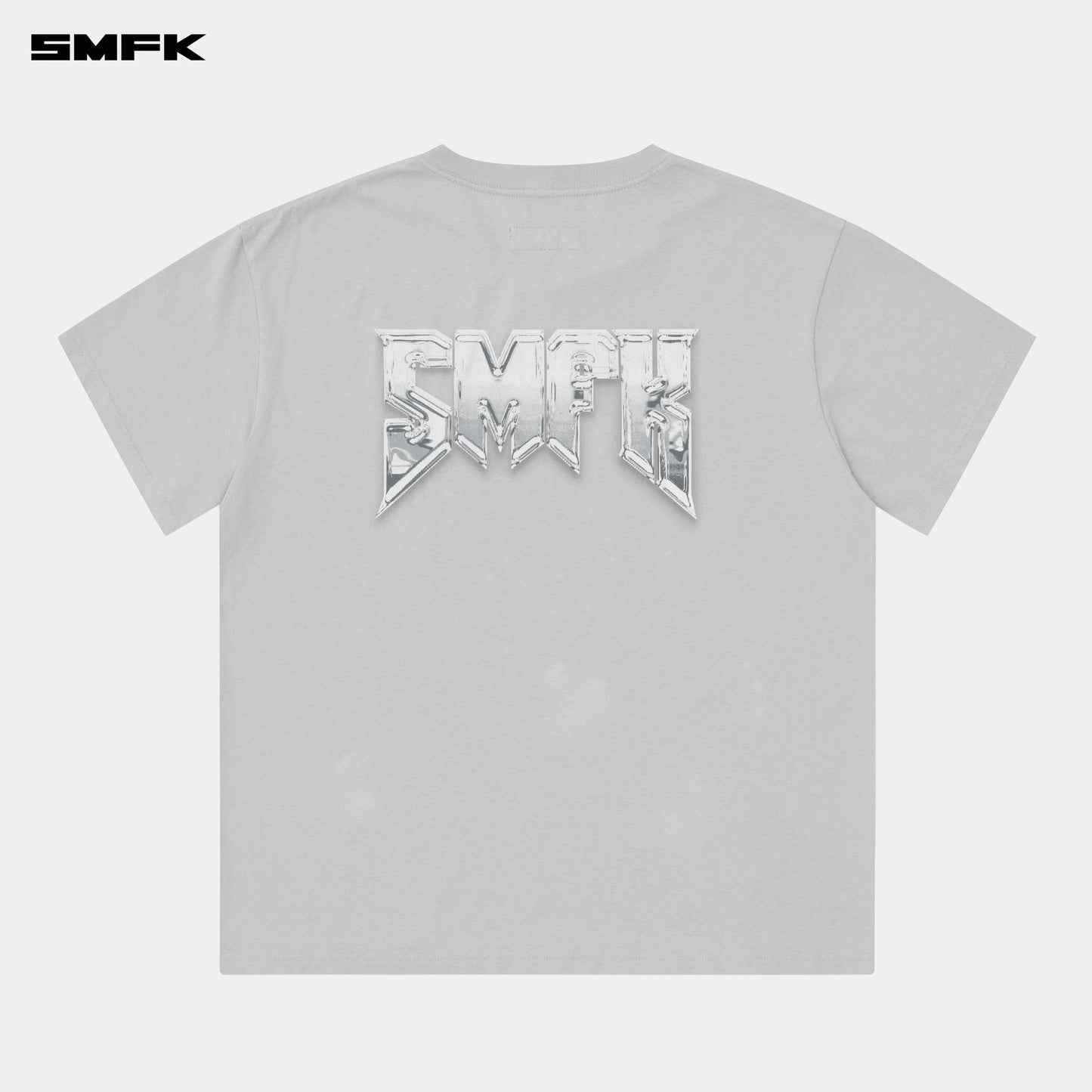 Compass SMFK Metallic Rock Wide Tee Dusty Gray