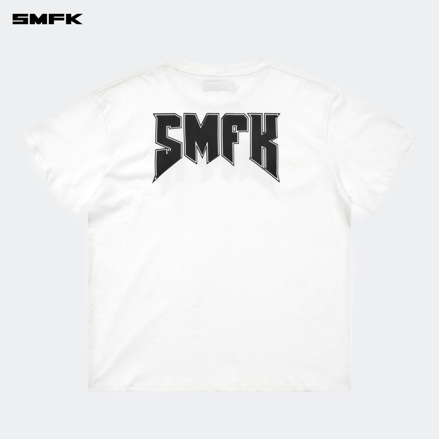 Compass SMFK Metallic Rock Wide Tee Cream color