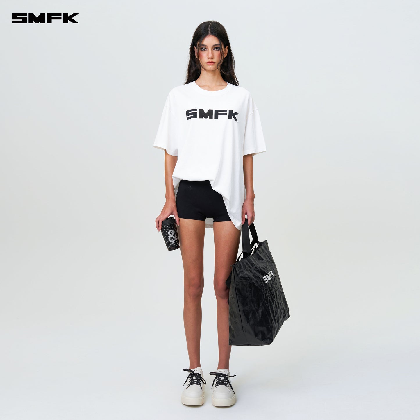 FUTURE SMFK Future Standard Wide Tee Snowy Mountain White