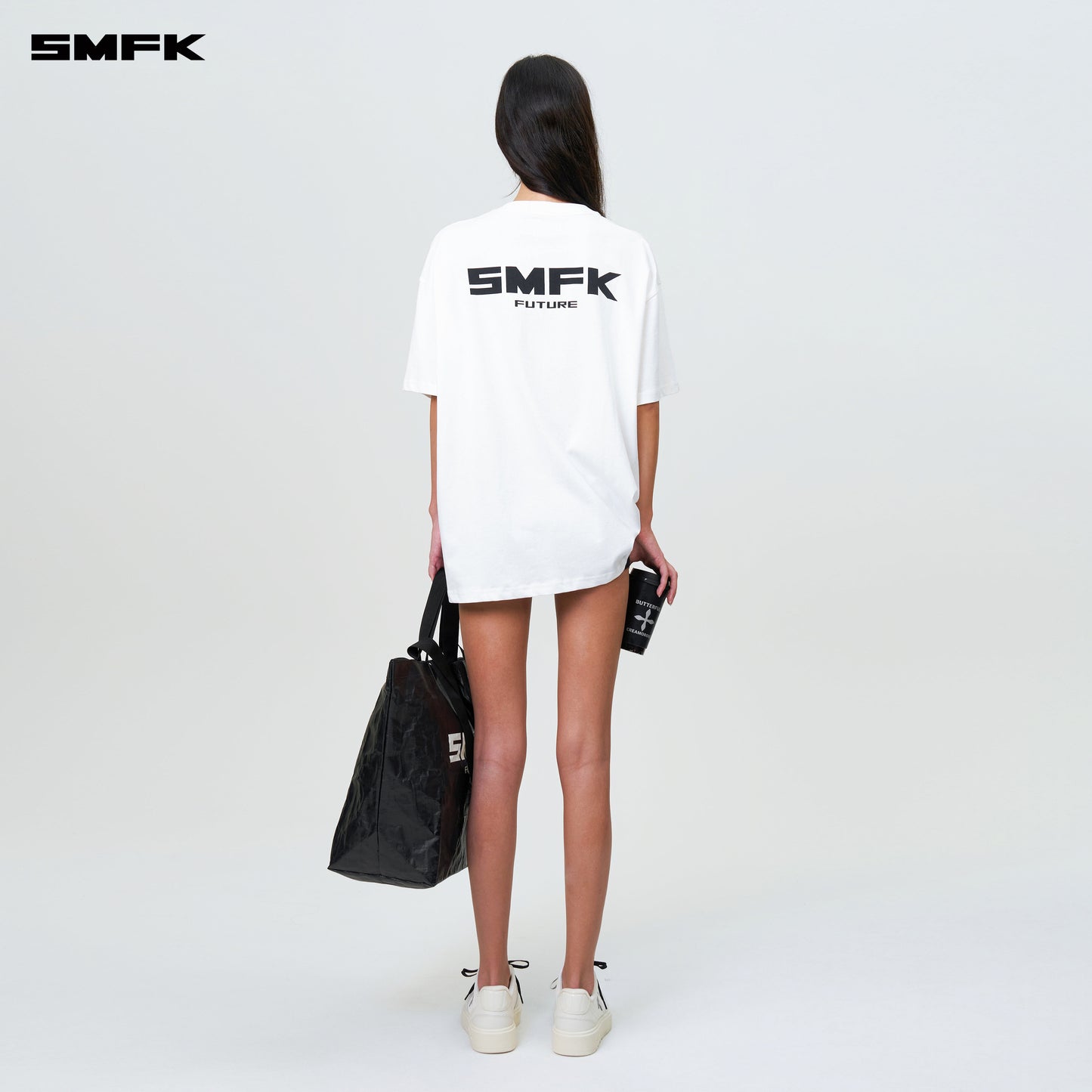 FUTURE SMFK Future Standard Wide Tee Snowy Mountain White