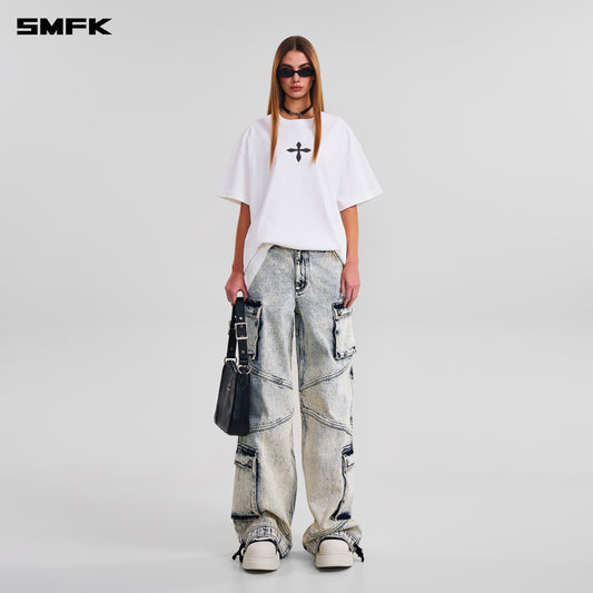 COMPASS MODE MASSIVE TEE-MAGNOLIA/COTTON/ CLOUD WHITE
