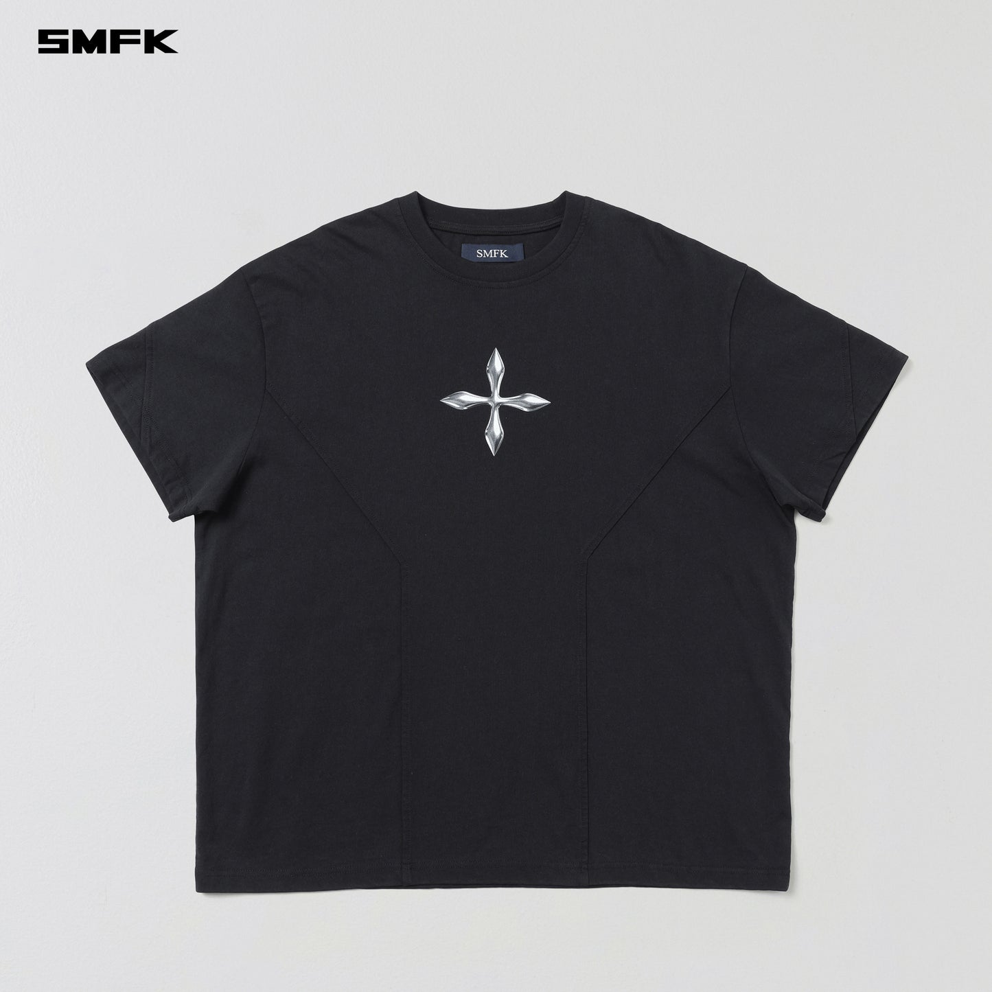 FUTURE REFLECTION LOOSE TEE/COTTON - WILD BLACK