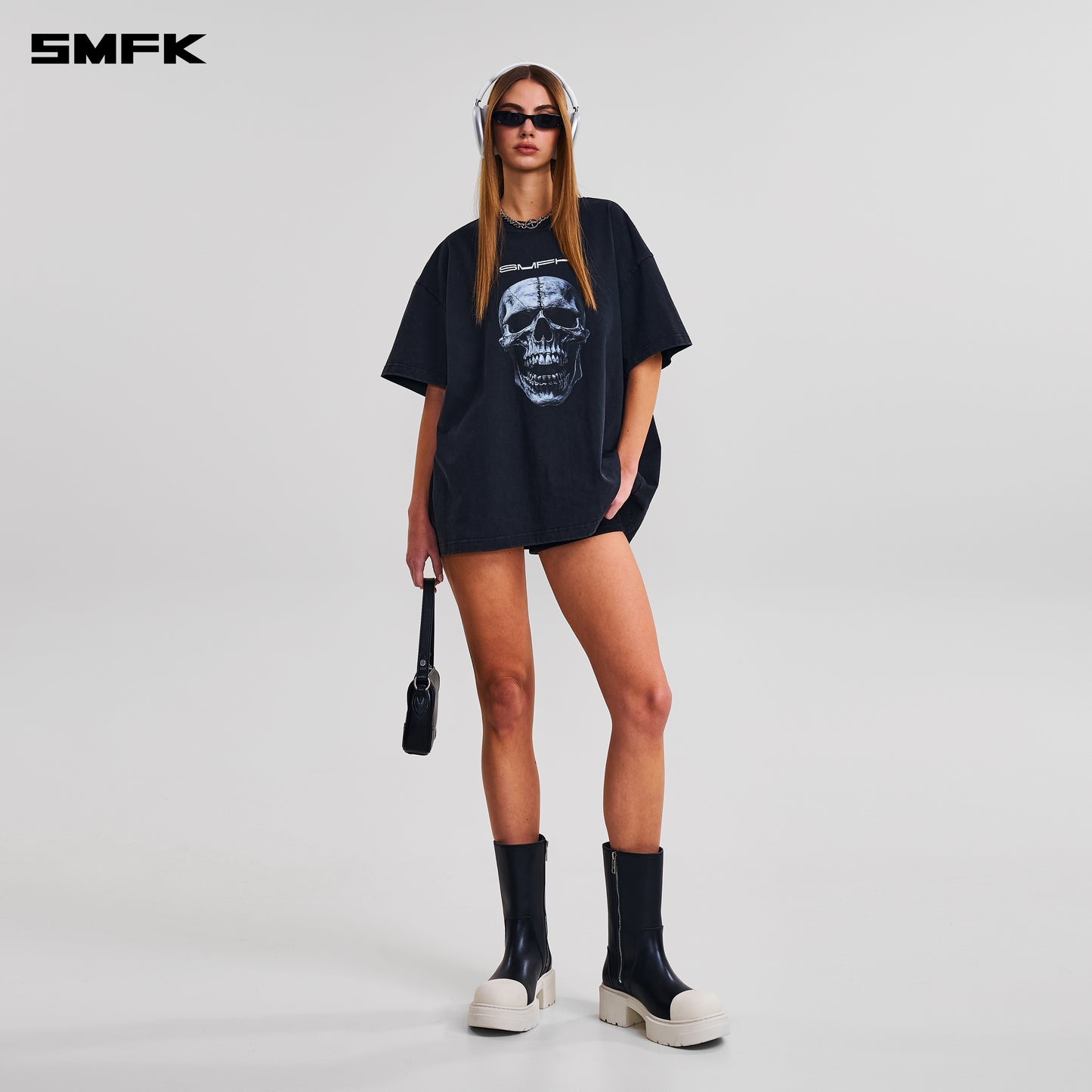 COMPASS MODE MASSIVE TEE-PERMANENT/COTTON/ WILD BLACK