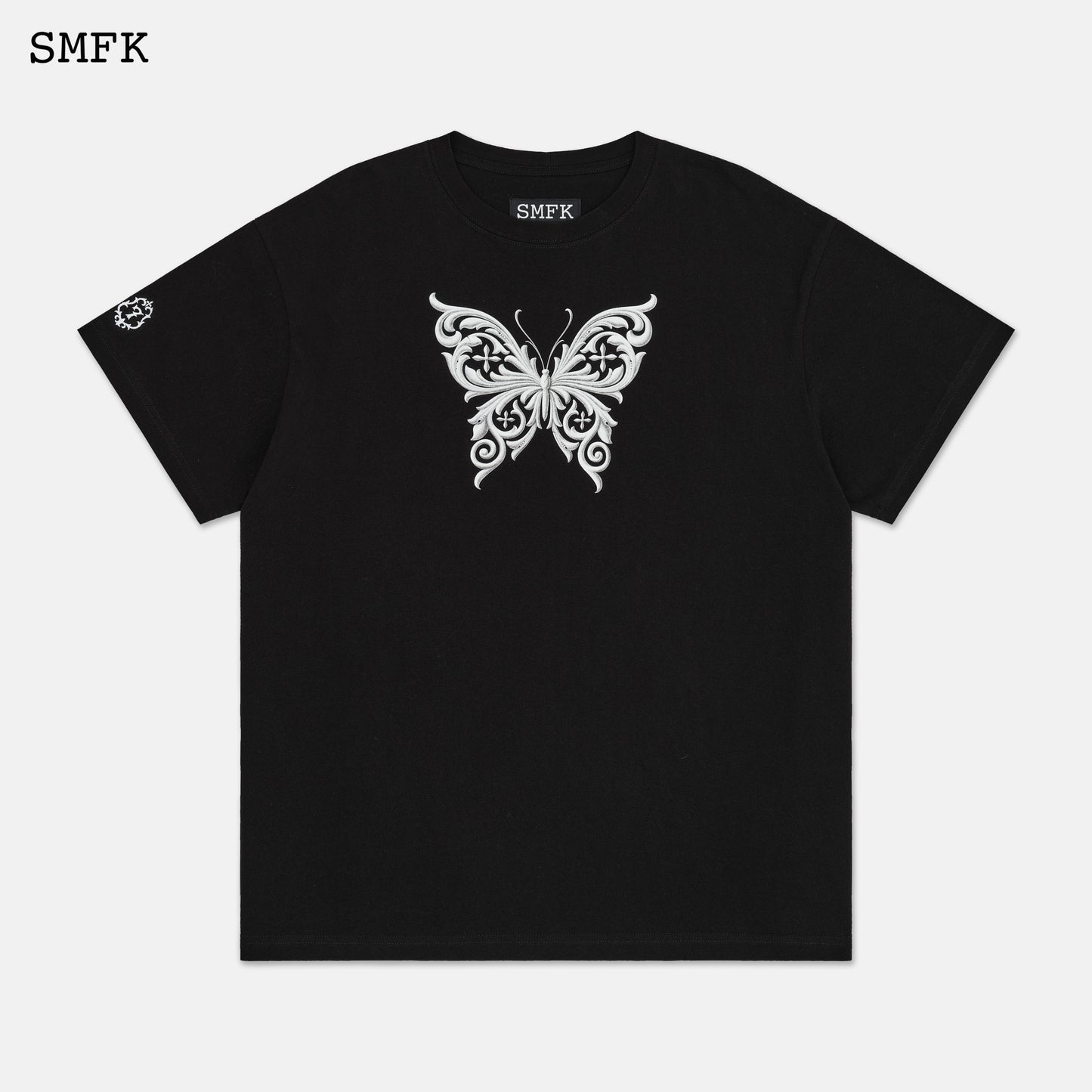 COMPASS CRESTED BUTTERFLY WIDE- FITTING TEE