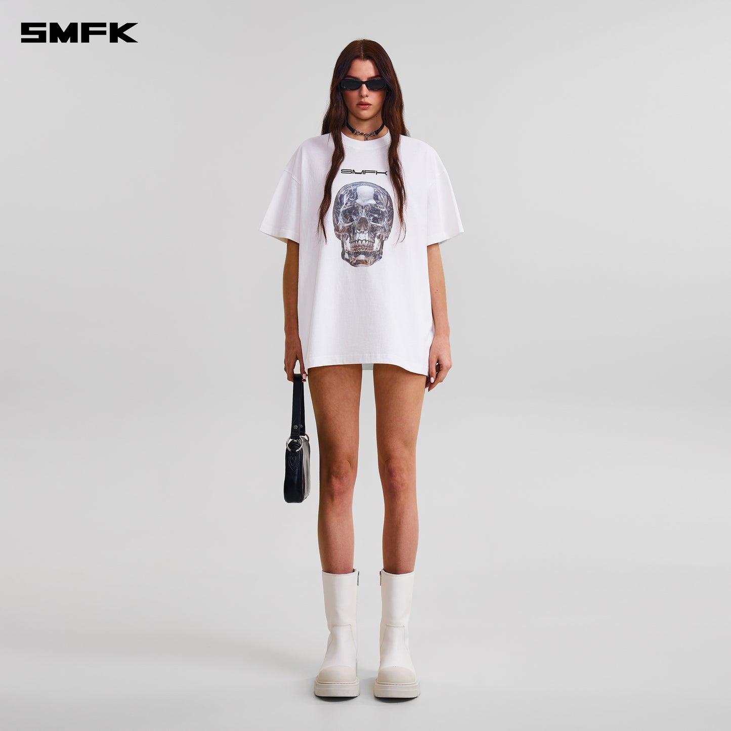 COMPASS MODE MASSIVE TEE-PERMANENT/COTTON/ CLOUD WHITE