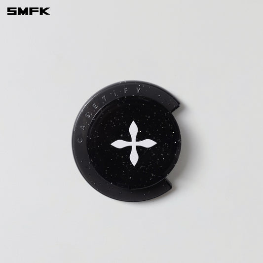 SMFK X CASETiFY COMPASS MAGNETIC SNAPPY GRIP HOLDER BLACK