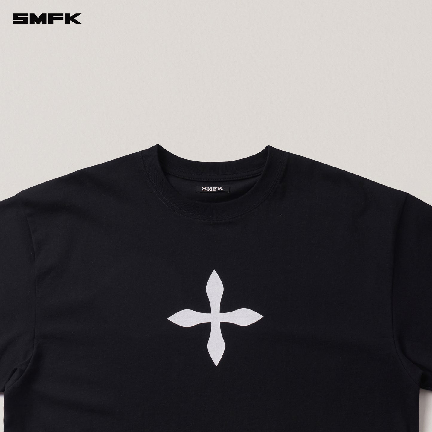 VINTAGE COMPASS MODE LOOSE TEE / WILD BLACK