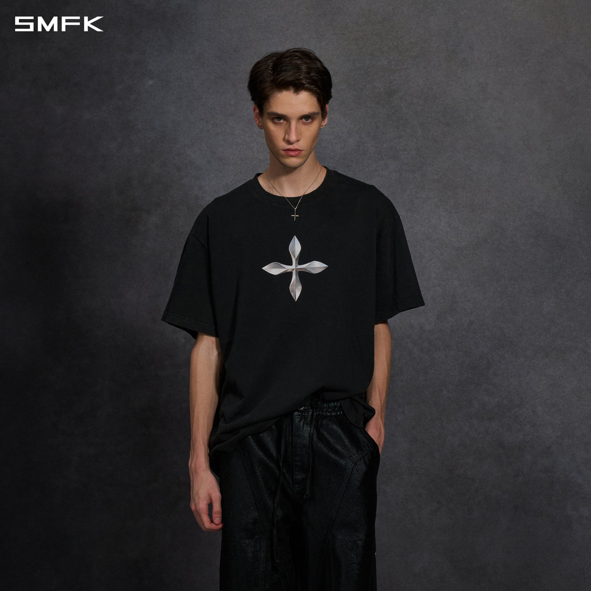 VINTAGE GUERNICA COMPASS LOOSE TEE/U