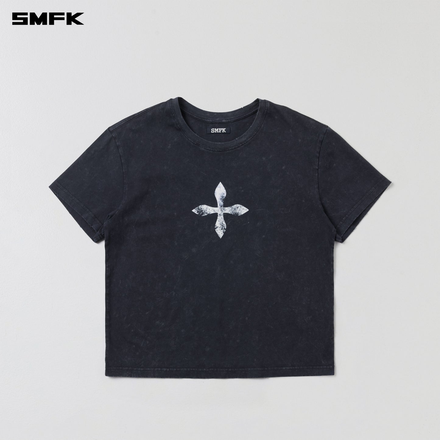 VINTAGE-SAVAGE TEE/STONE WASH/ VANISH BLACK