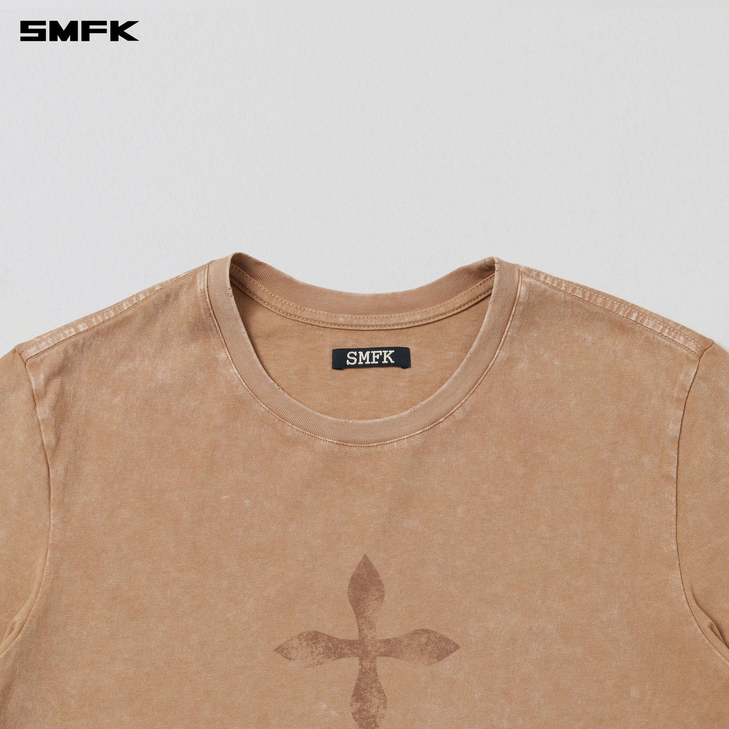 VINTAGE-SAVAGE TEE/STONE WASH