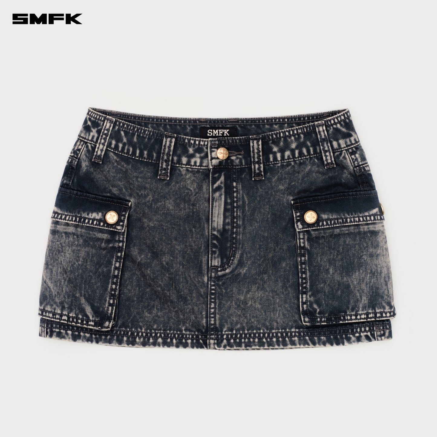 Compass Hunt Cargo Skirt Storm Grey