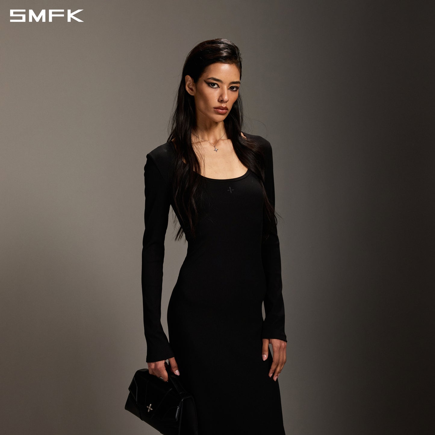 VINTAGE NOMADIC SILK LONG DRESS/SILK+COTTON