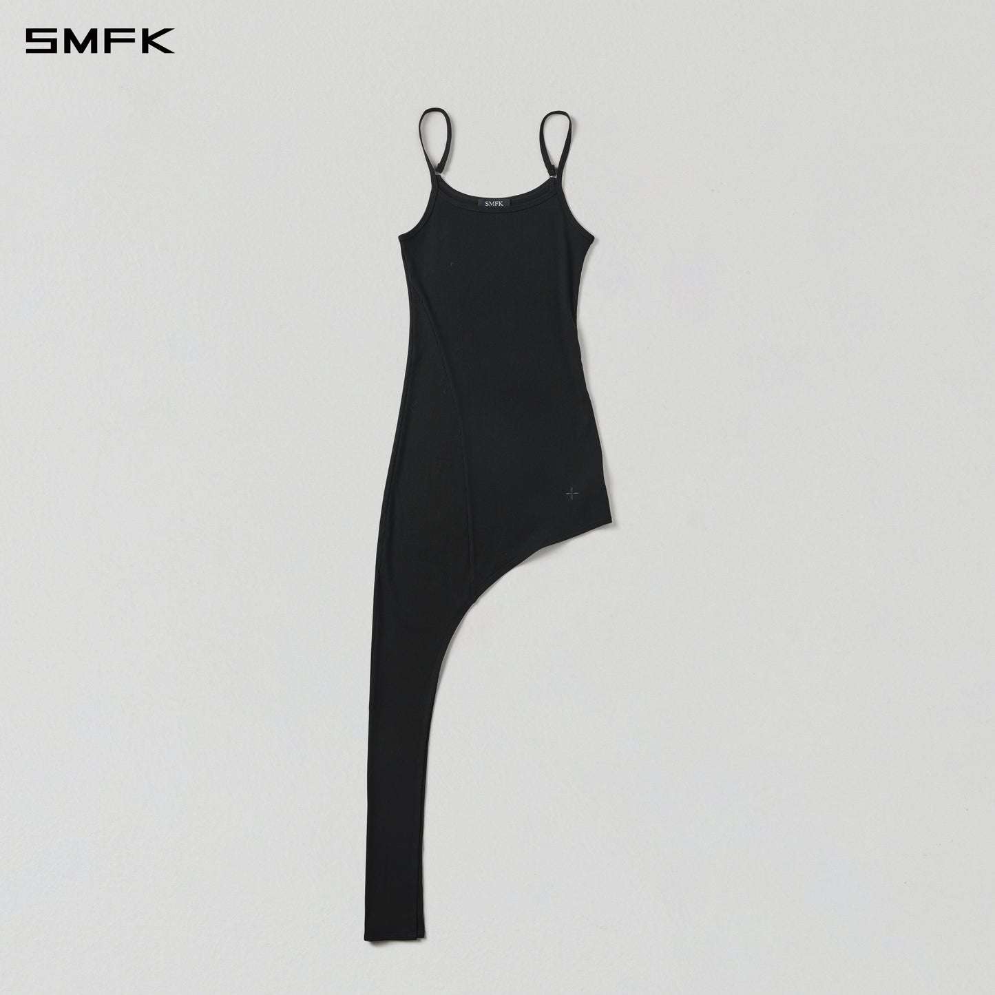 VINTAGE NOMADIC SILK ASYMMETRY CAMISOLE EVENING DRESS/SILK+COTTON