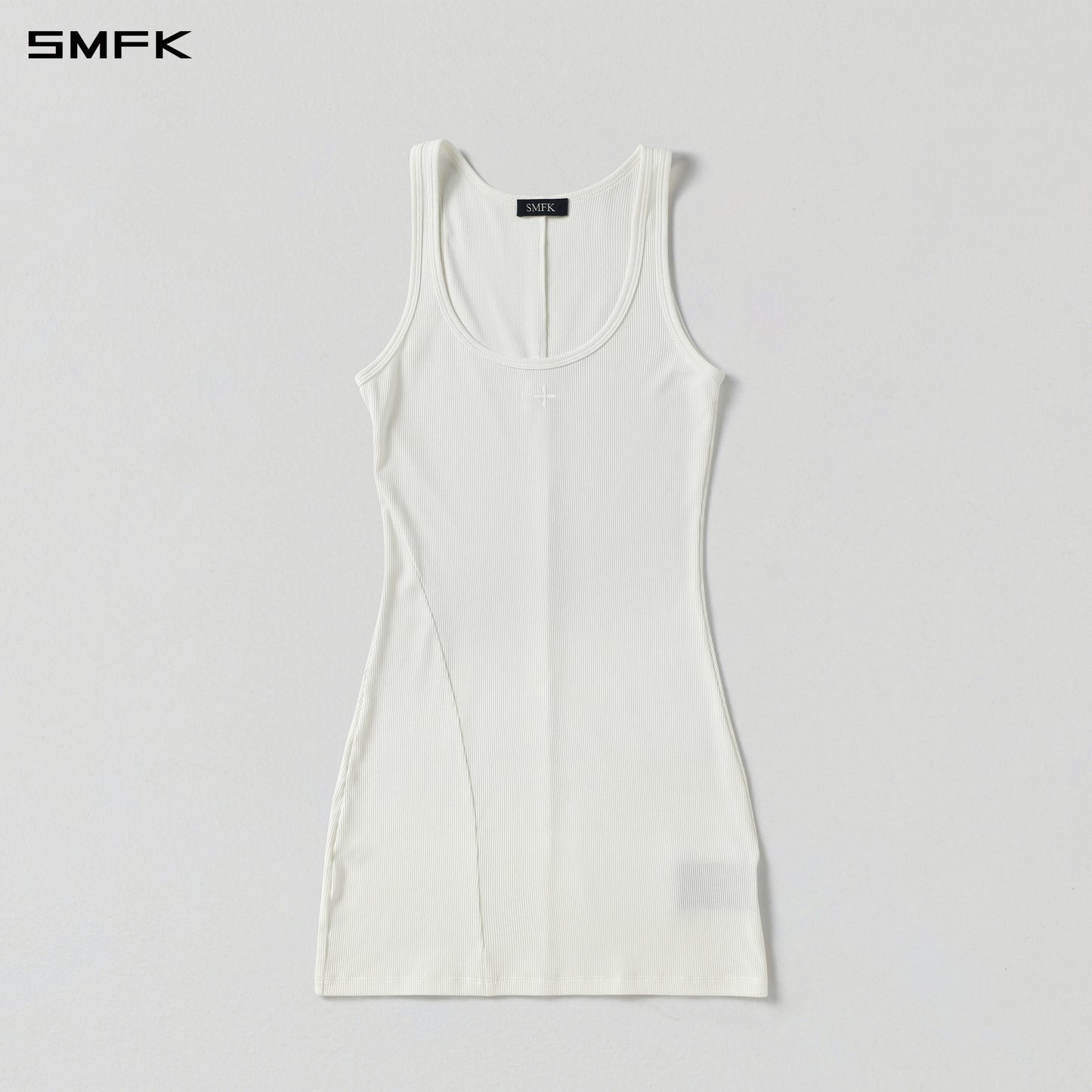 VINTAGE NOMADIC SILK TANK SHORT DRESS/SILK+COTTON