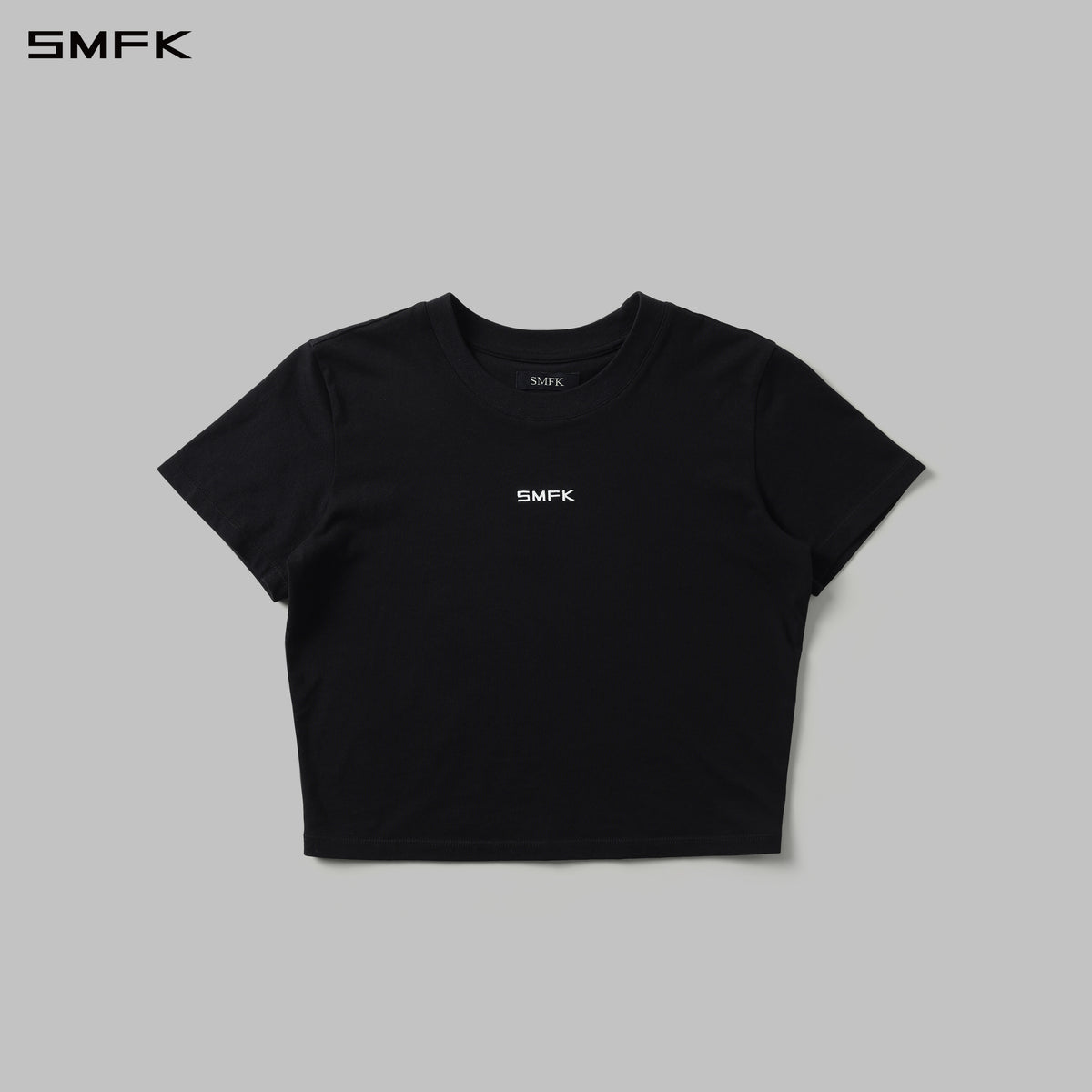 PERMANENT SLIM LETTER T-SHIRT/COMBED COTTON/W