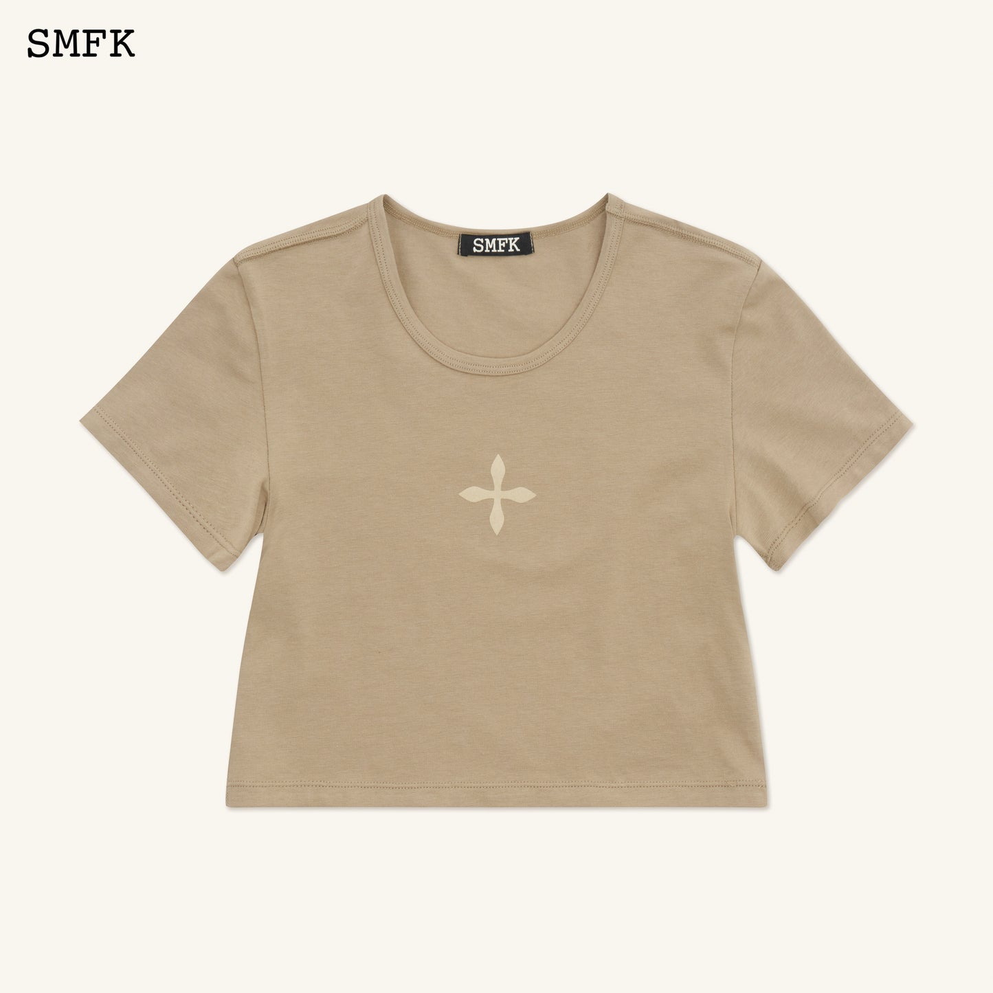 Compass Classic Cross Oversized Tee Desert Colours