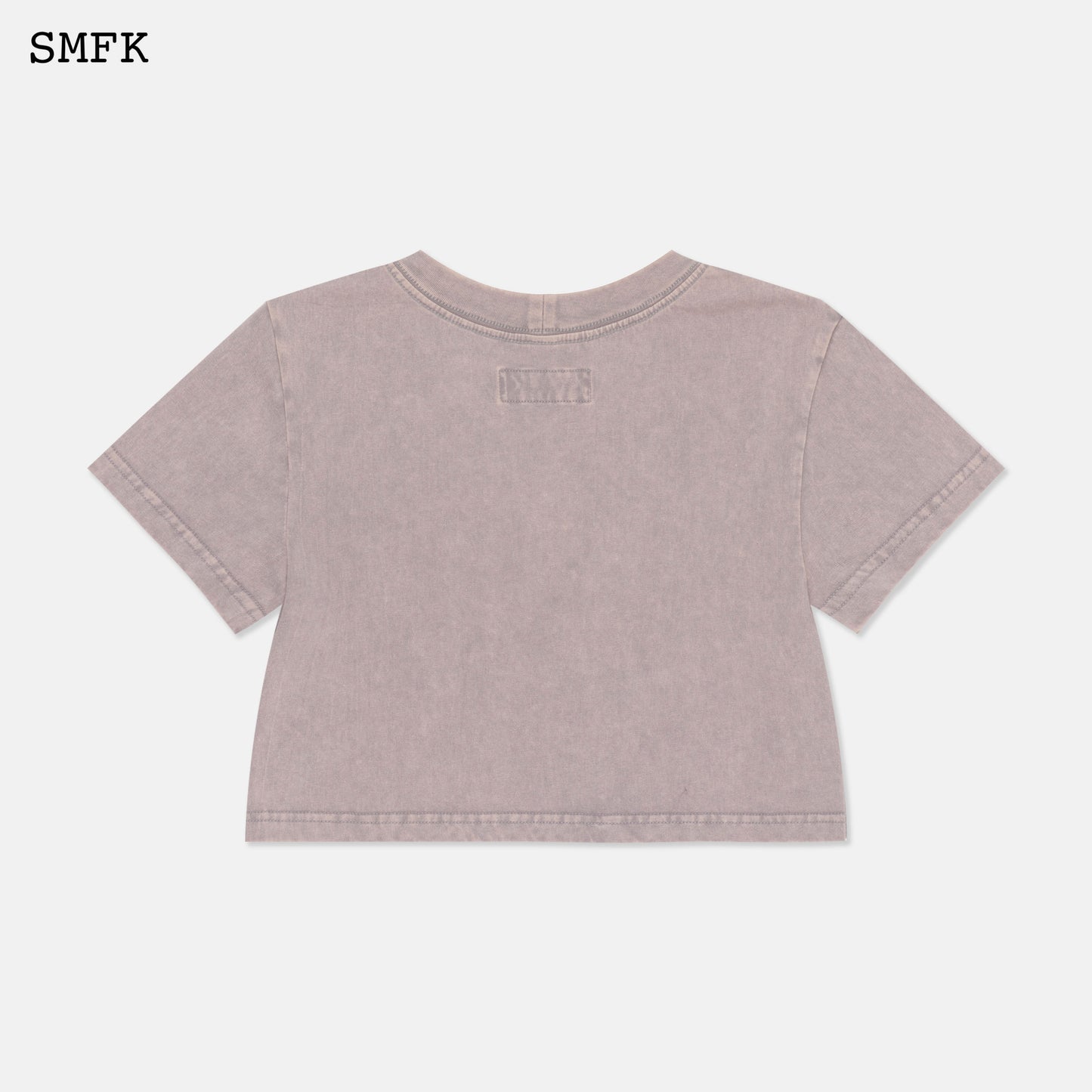 MODEL LIGHT GREY SHORT T-SHIRT