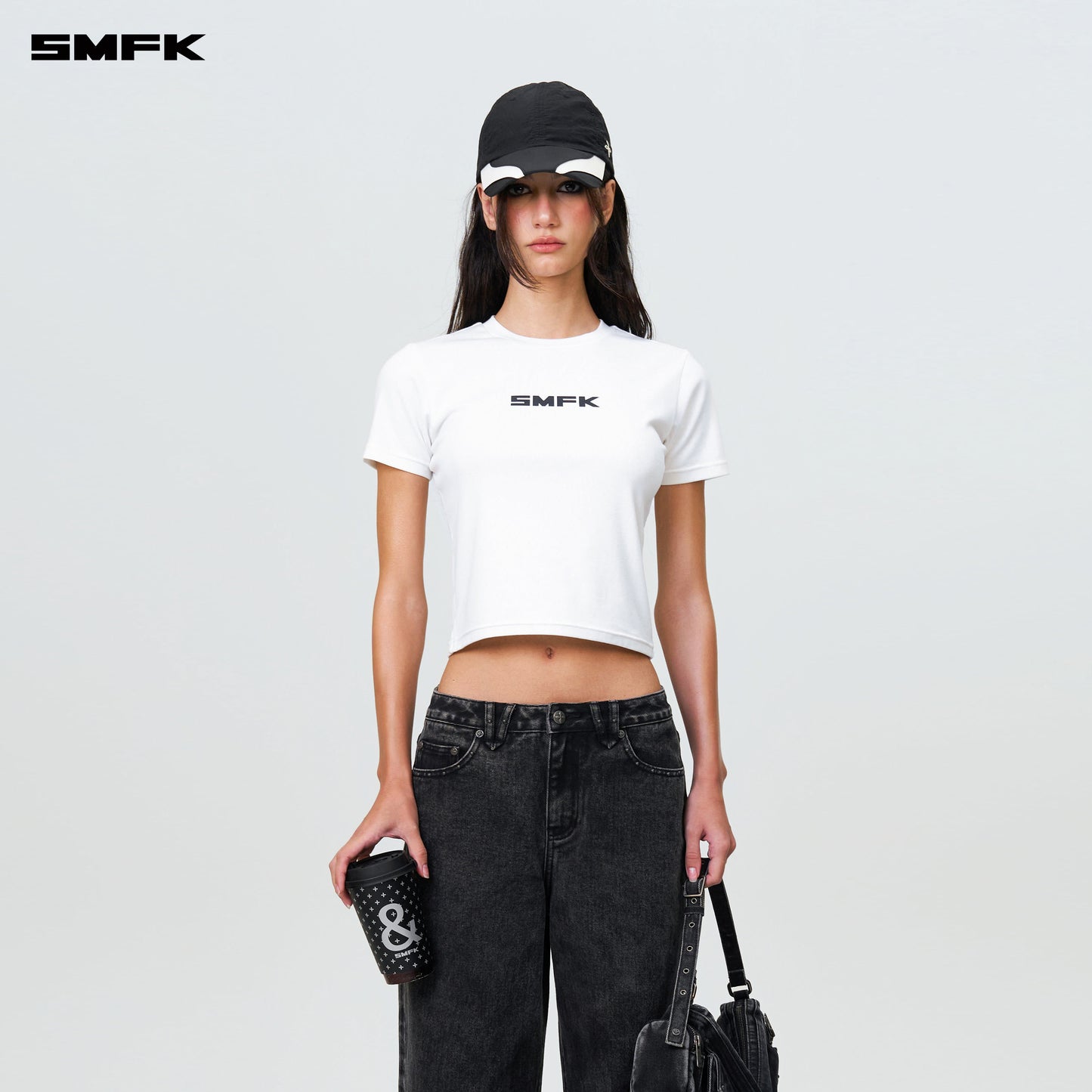 FUTURE Mode Future Standard Slim Fit Tee Milk White