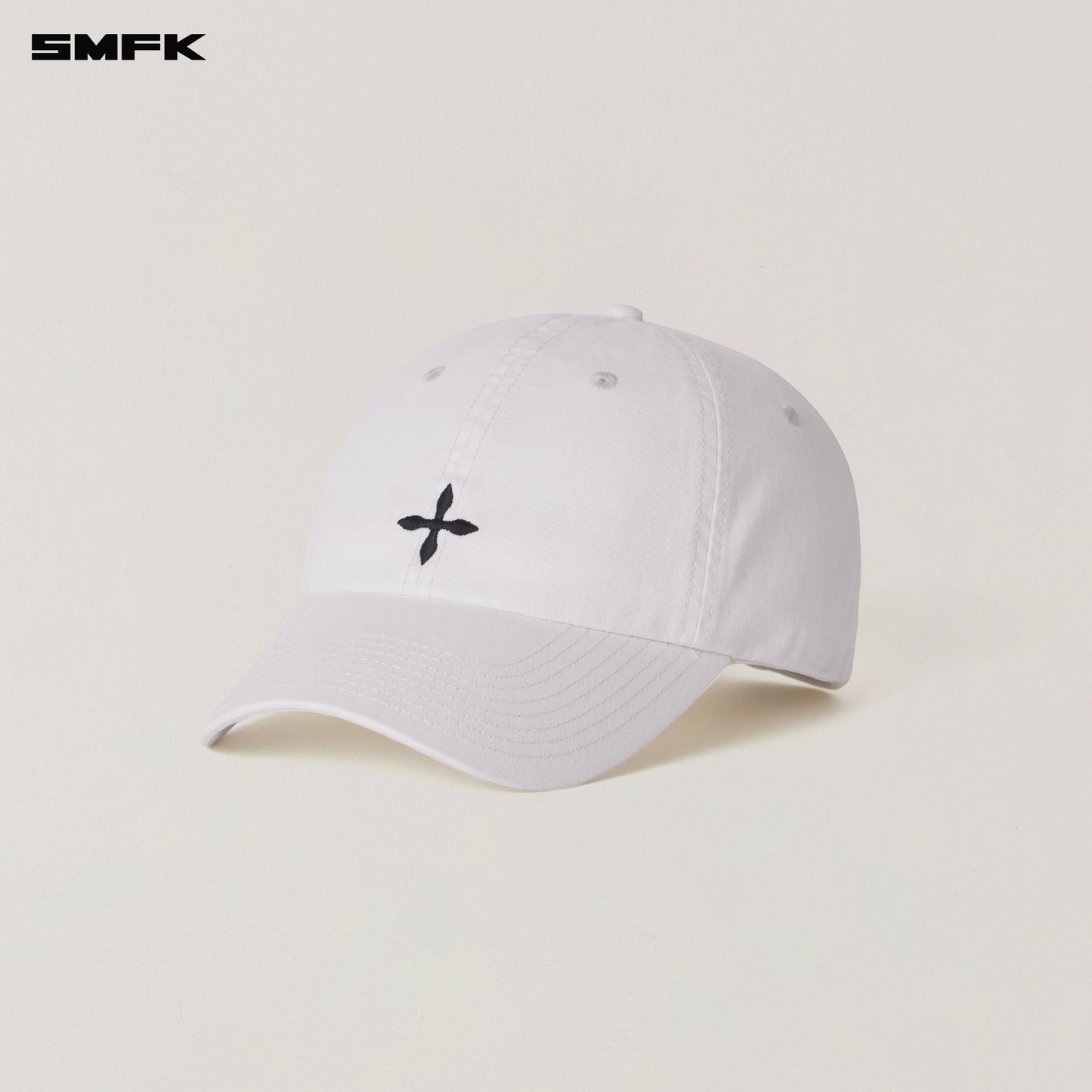 COMPASS BADGE RETRO CARGO CAP/ SNOW MOUNTAIN WHITE