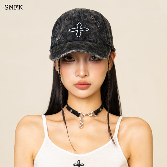 Compass Cross Flower Cowboy Baseball Cap