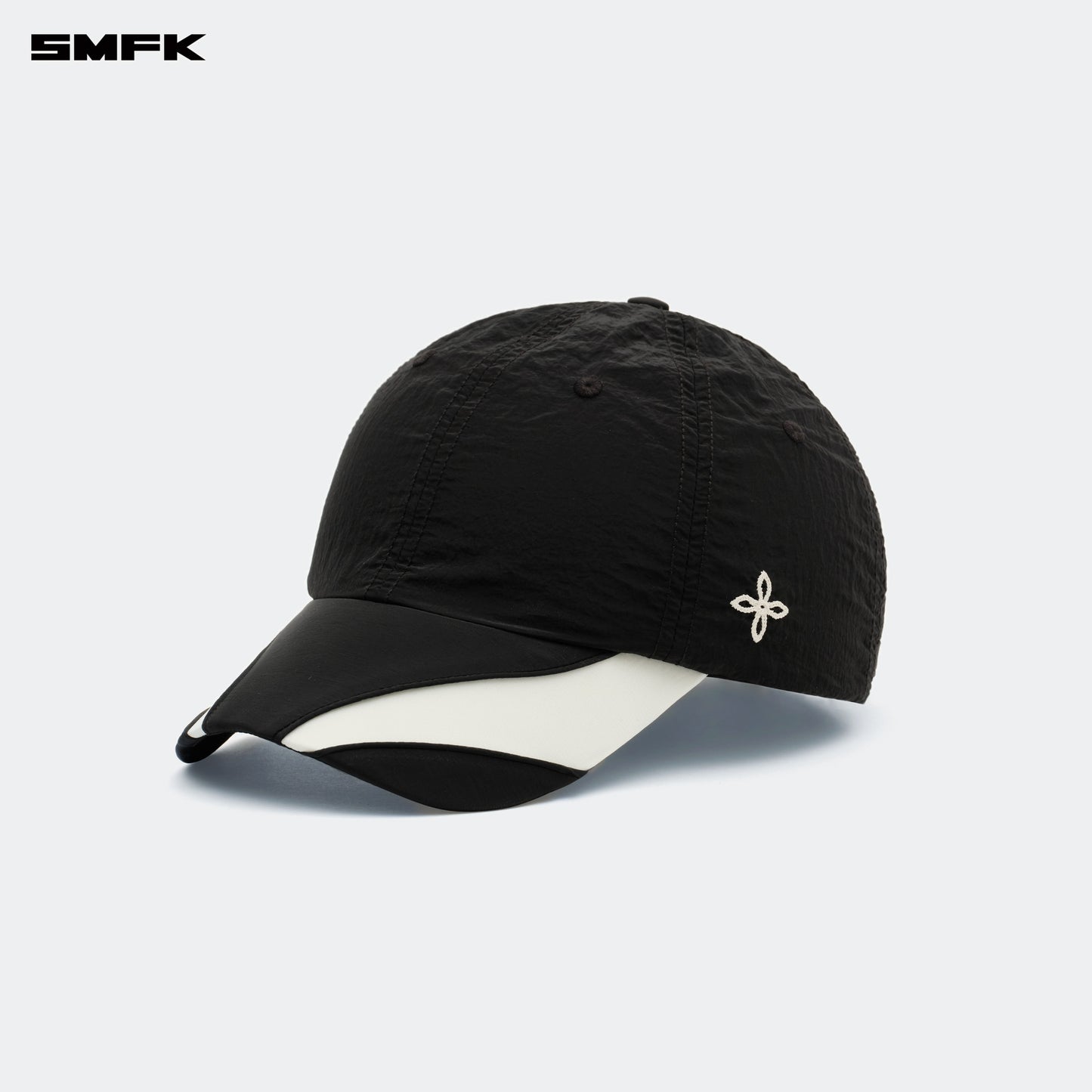 FUTURE Future Storm Ultralight Baseball Cap Black and white