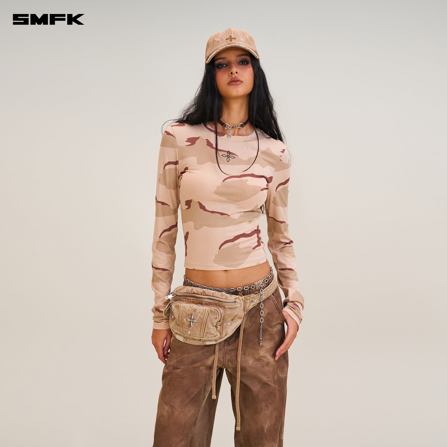 RAGE WILD HANDCRAFT DENIM CAP / WILD COWBOY BROWN