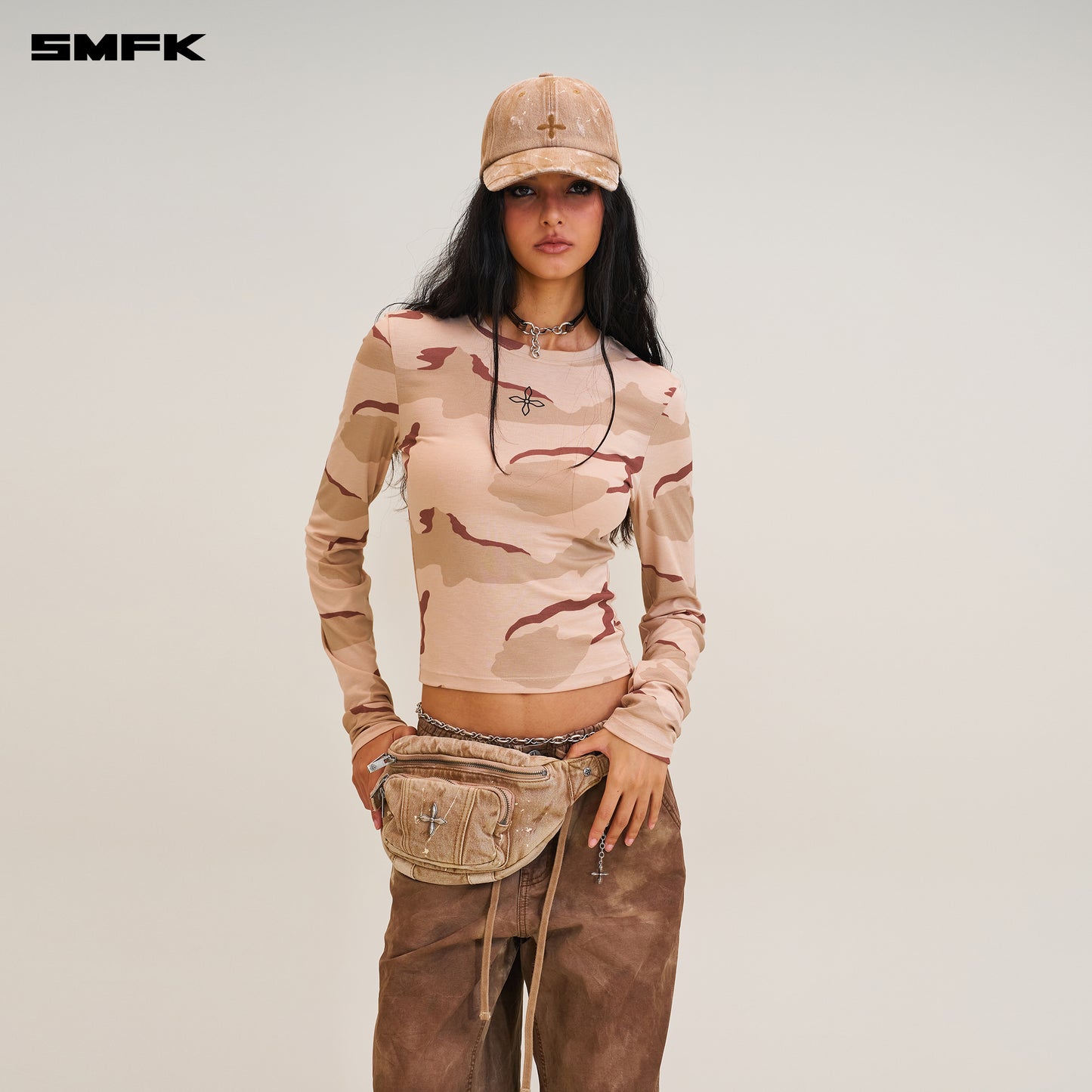 RAGE WILD HANDCRAFT DENIM CAP / WILD COWBOY BROWN