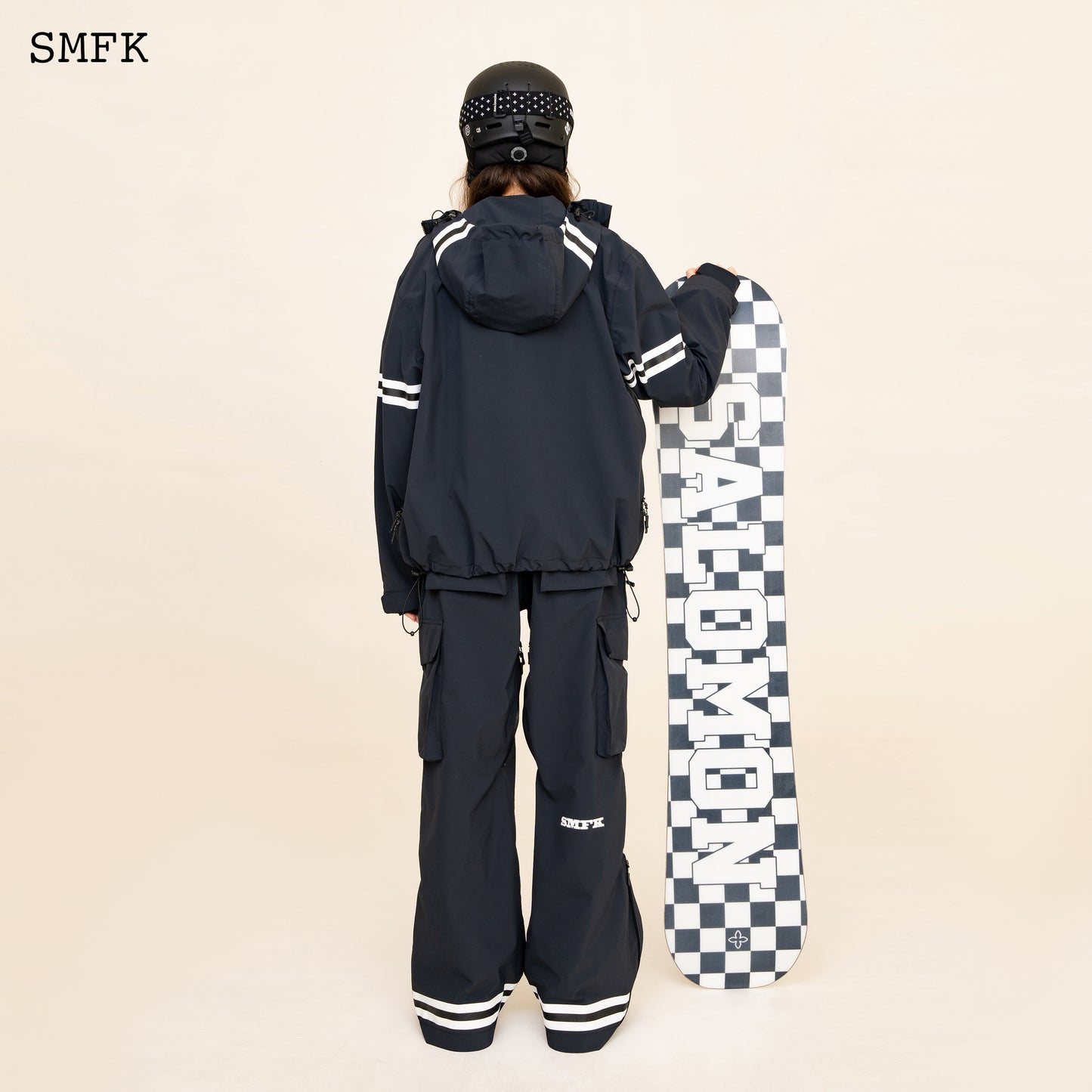 (ABSTRACT) GRID-SMFK X SALOMON SNOW BOARD