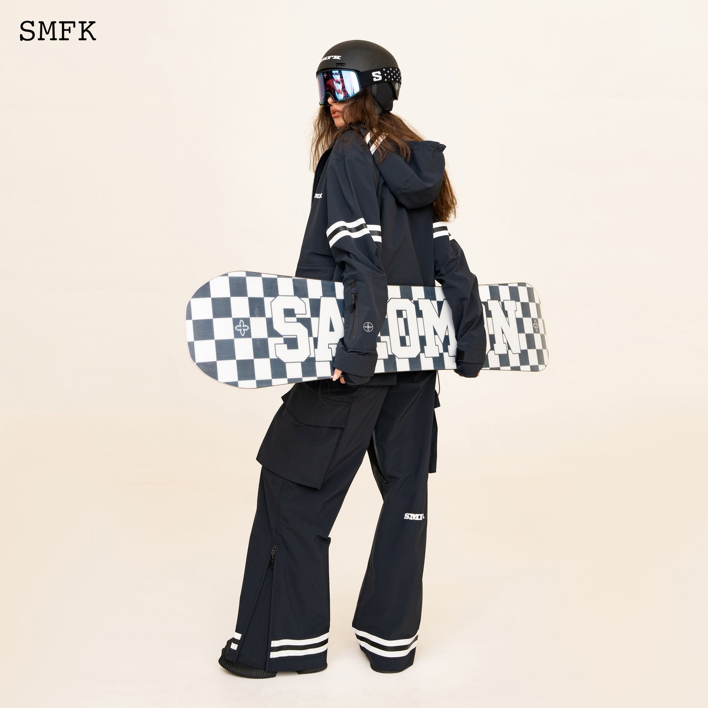 (ABSTRACT) GRID-SMFK X SALOMON SNOW BOARD