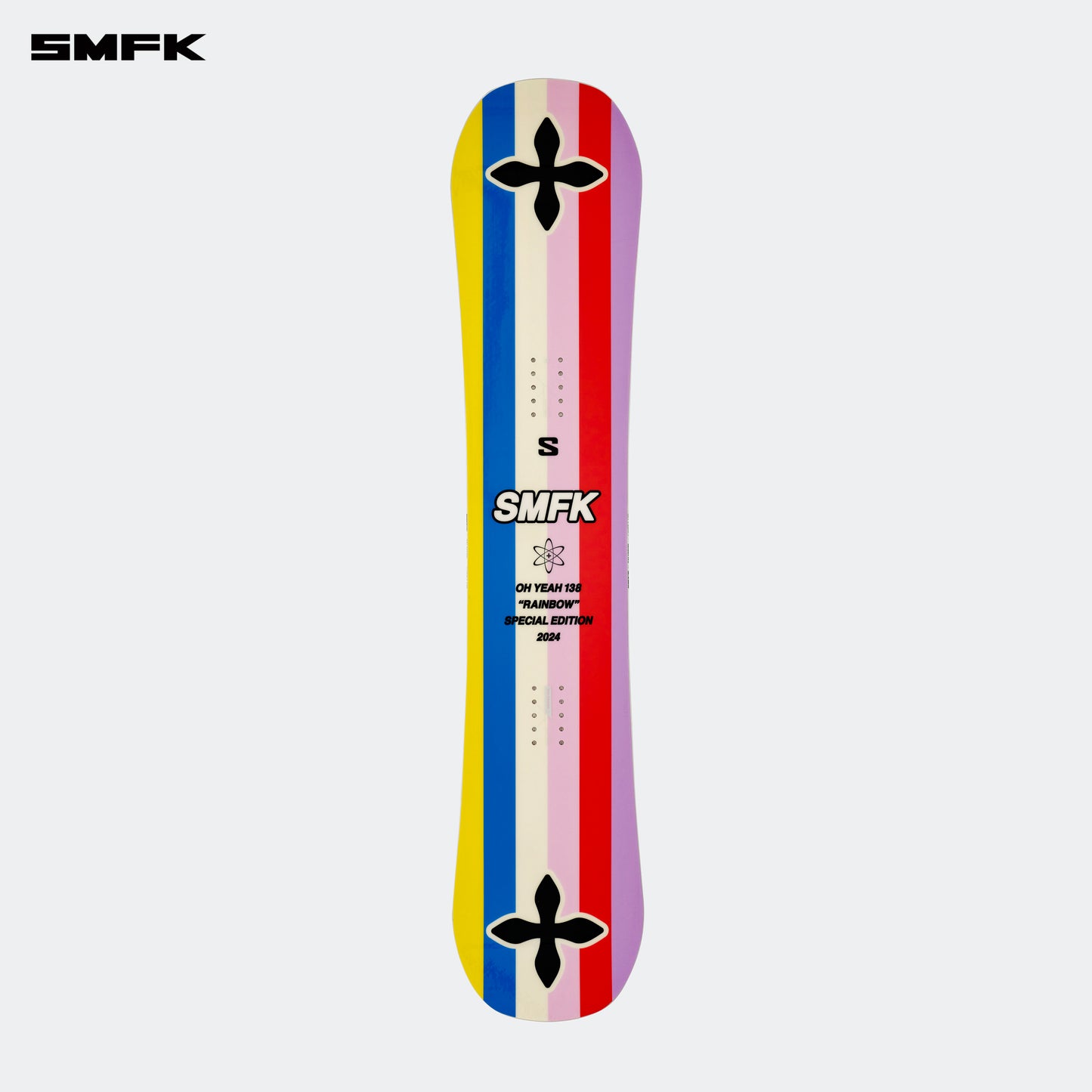 SMFK X SALOMON SNOW BOARD OHYEAH RAINBOW