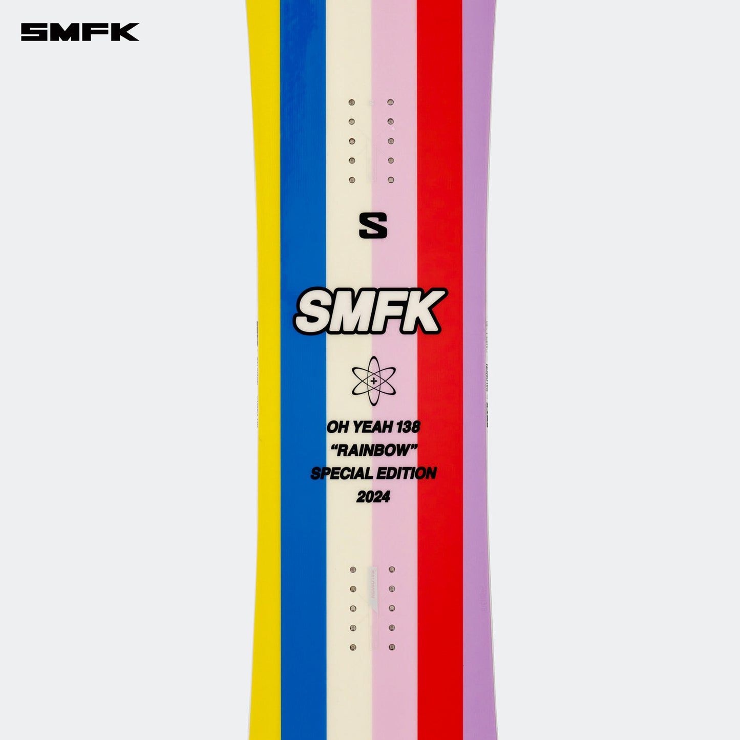 SMFK X SALOMON SNOW BOARD OHYEAH RAINBOW