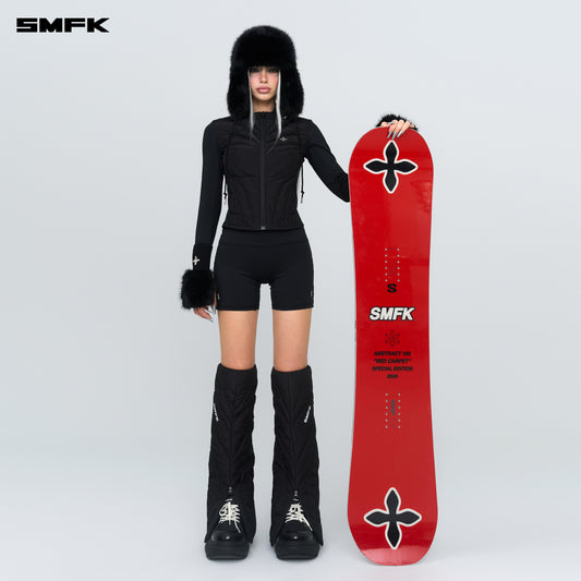 SMFK X SALOMON Snow Board ABSTRACT RED CARPET