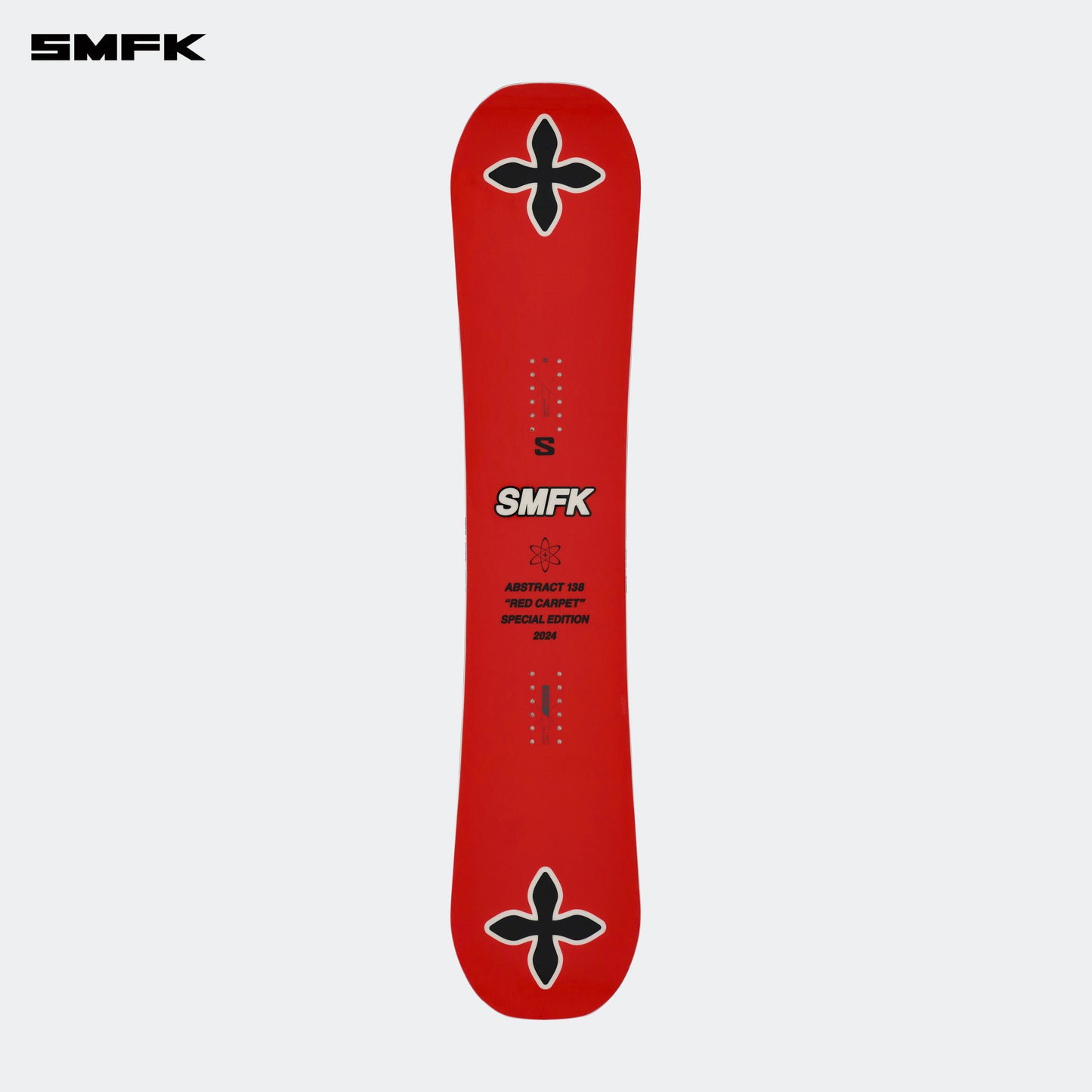 SMFK X SALOMON Snow Board ABSTRACT RED CARPET