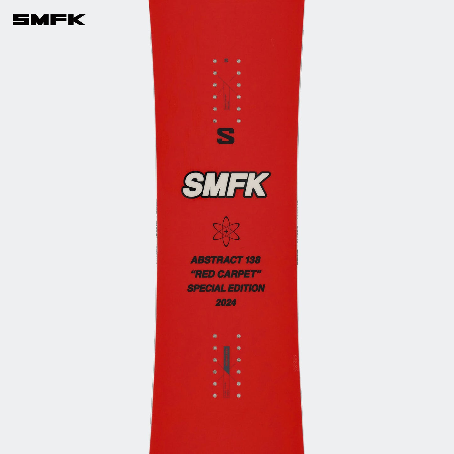 SMFK X SALOMON Snow Board ABSTRACT RED CARPET