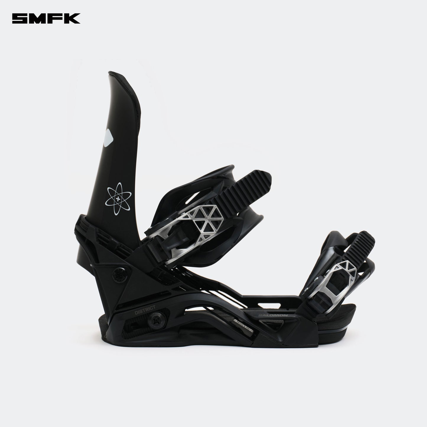 SMFK X SALOMON Snowboard Binding BLACK COMPASS