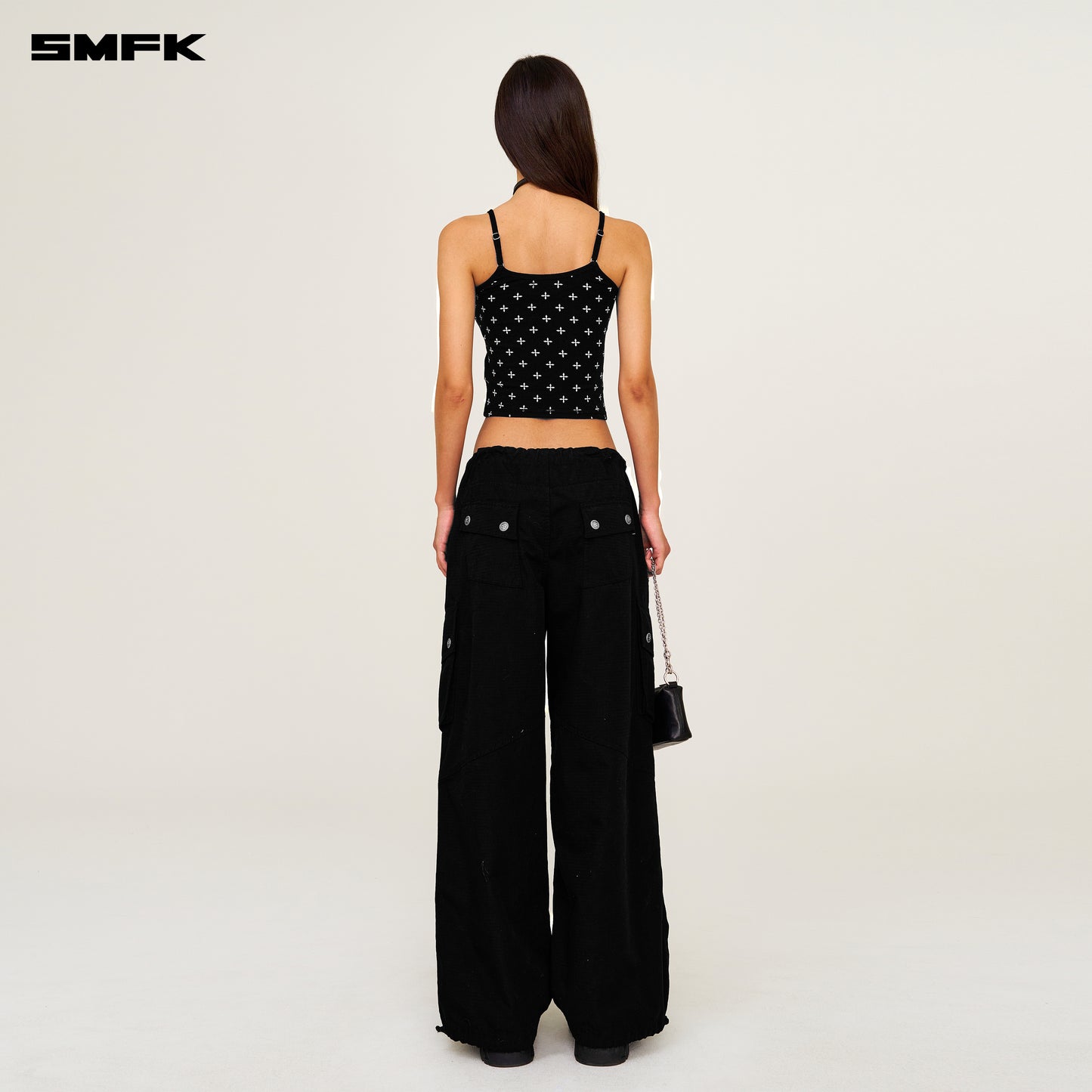 Future Mirage Classic Parachute Pants Wild Black