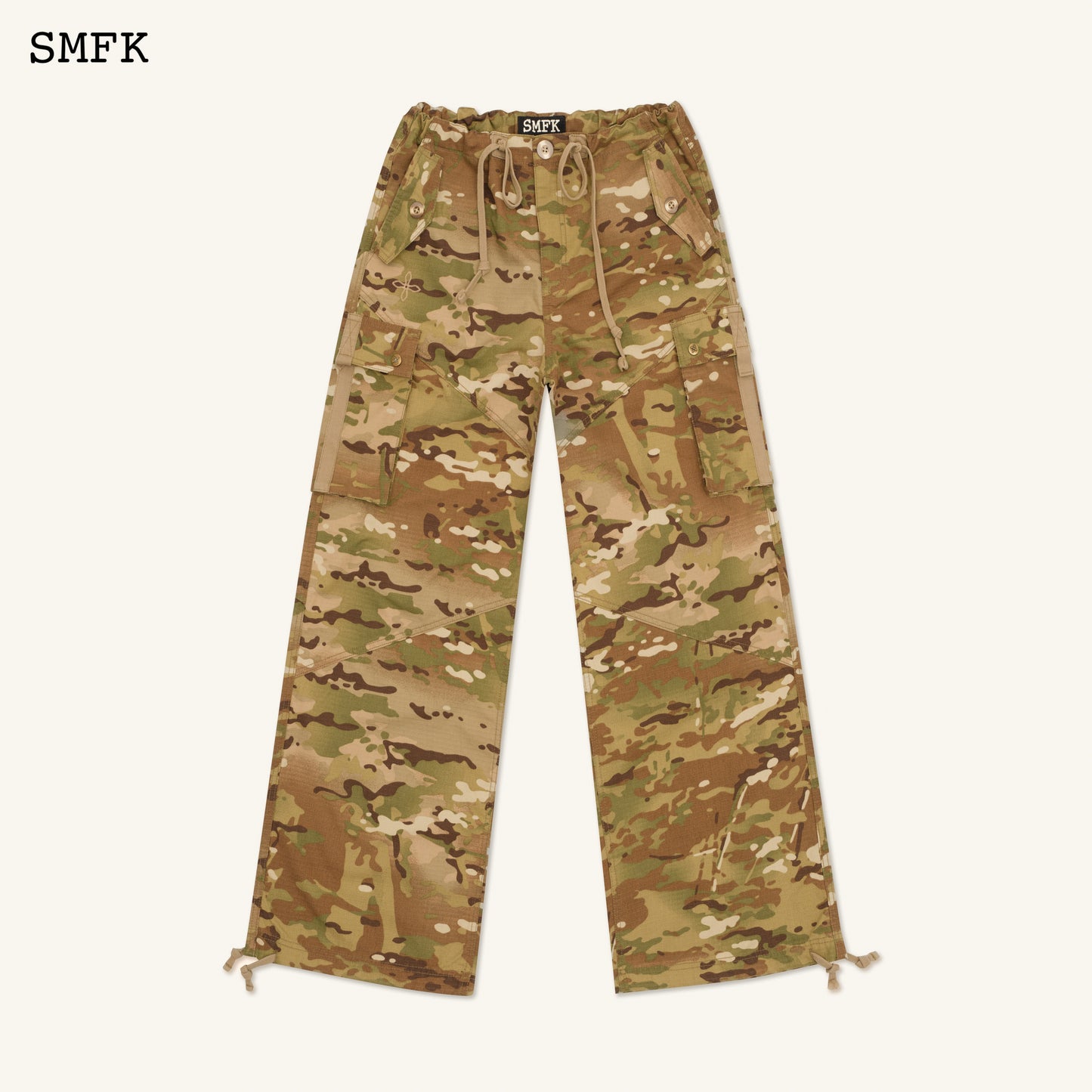 Compass Forest Camo Vintage Paratrooper Pants Forest Brown Camo