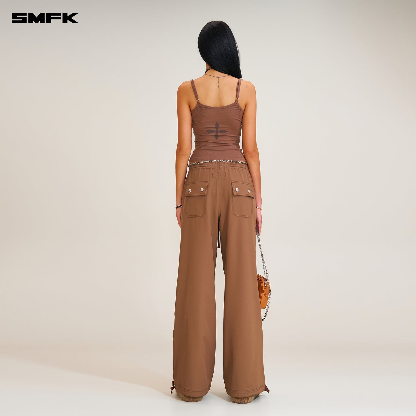 COMPASS MODE TOWER HIKE-TECH SPORTS PANTS / WILD HORSE BROWN