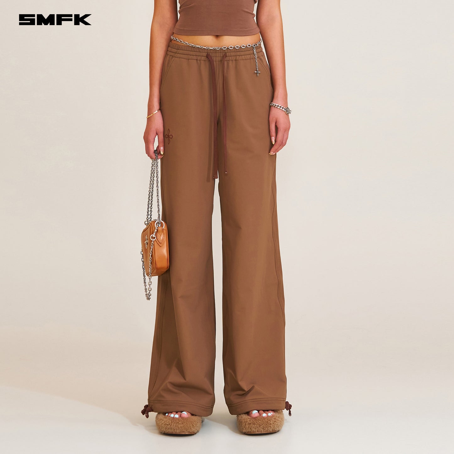 COMPASS MODE TOWER HIKE-TECH SPORTS PANTS / WILD HORSE BROWN