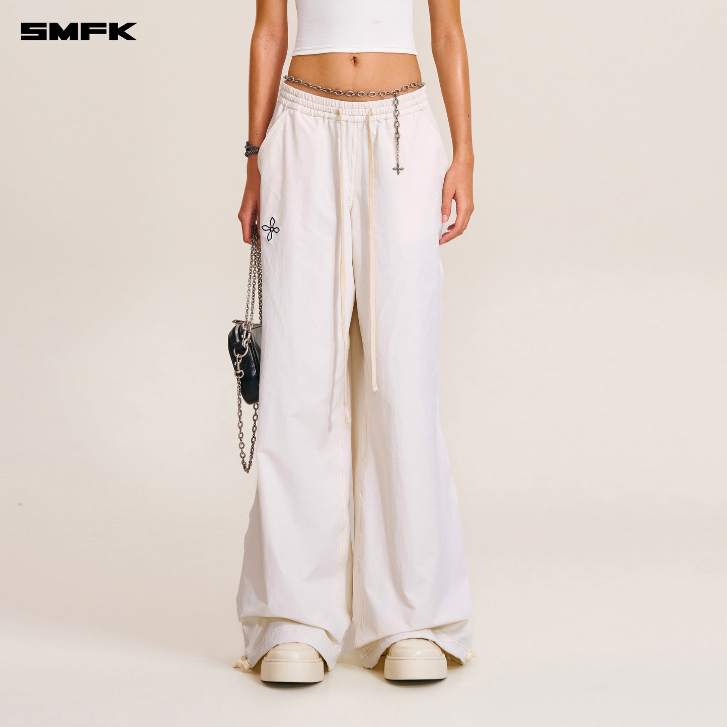 COMPASS MODE TOWER HIKE-TECH SPORTS PANTS/ ANTIQUE WHITE