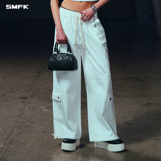 COMPASS MODE RISE-UP STR SPORTS PANTS/COTTON