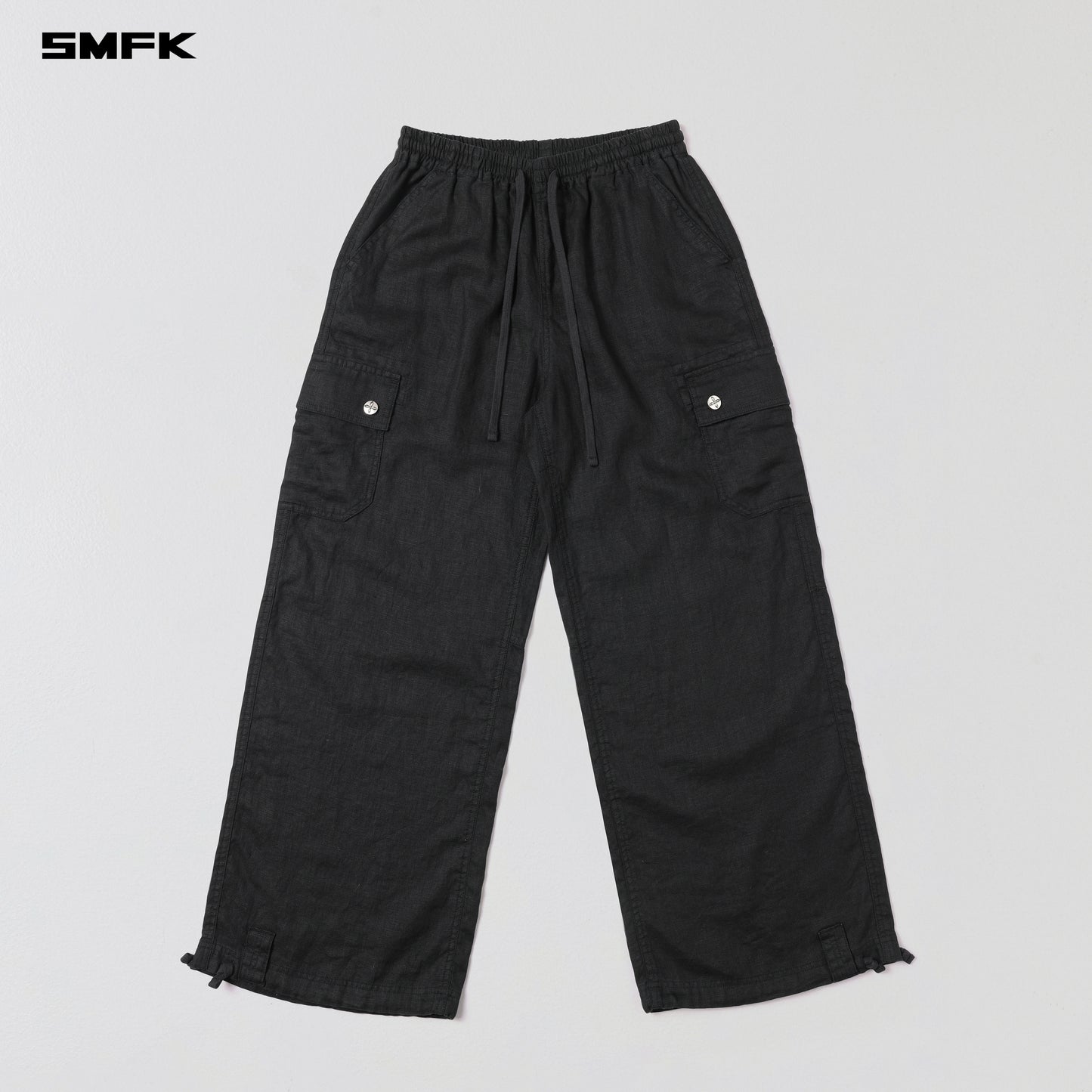 COMPASS ROVE STR SPORTS PANTS/LINEN WILD BLACK