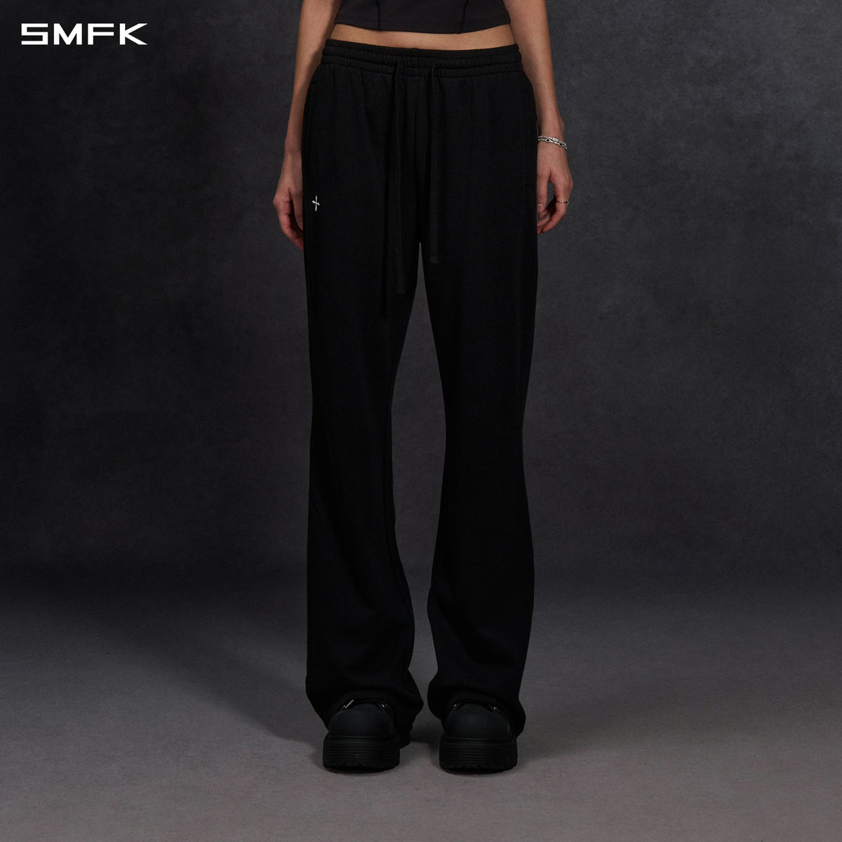 PERMANENT SLIM STRT SPORTS PANTS/COTTON/W