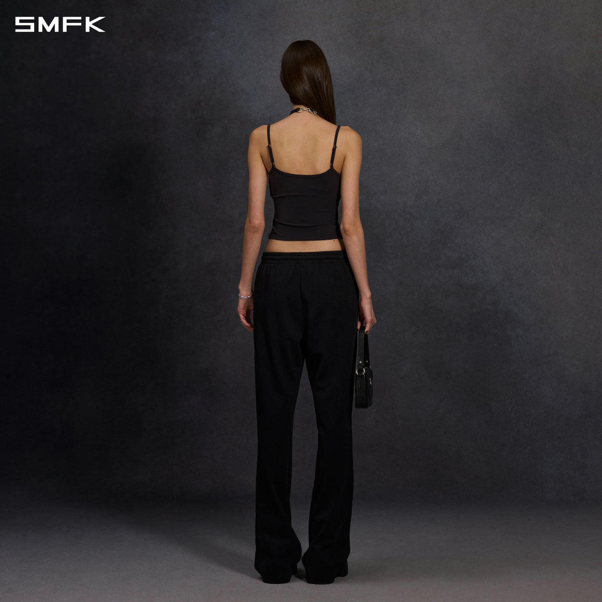 PERMANENT SLIM STRT SPORTS PANTS/COTTON/W