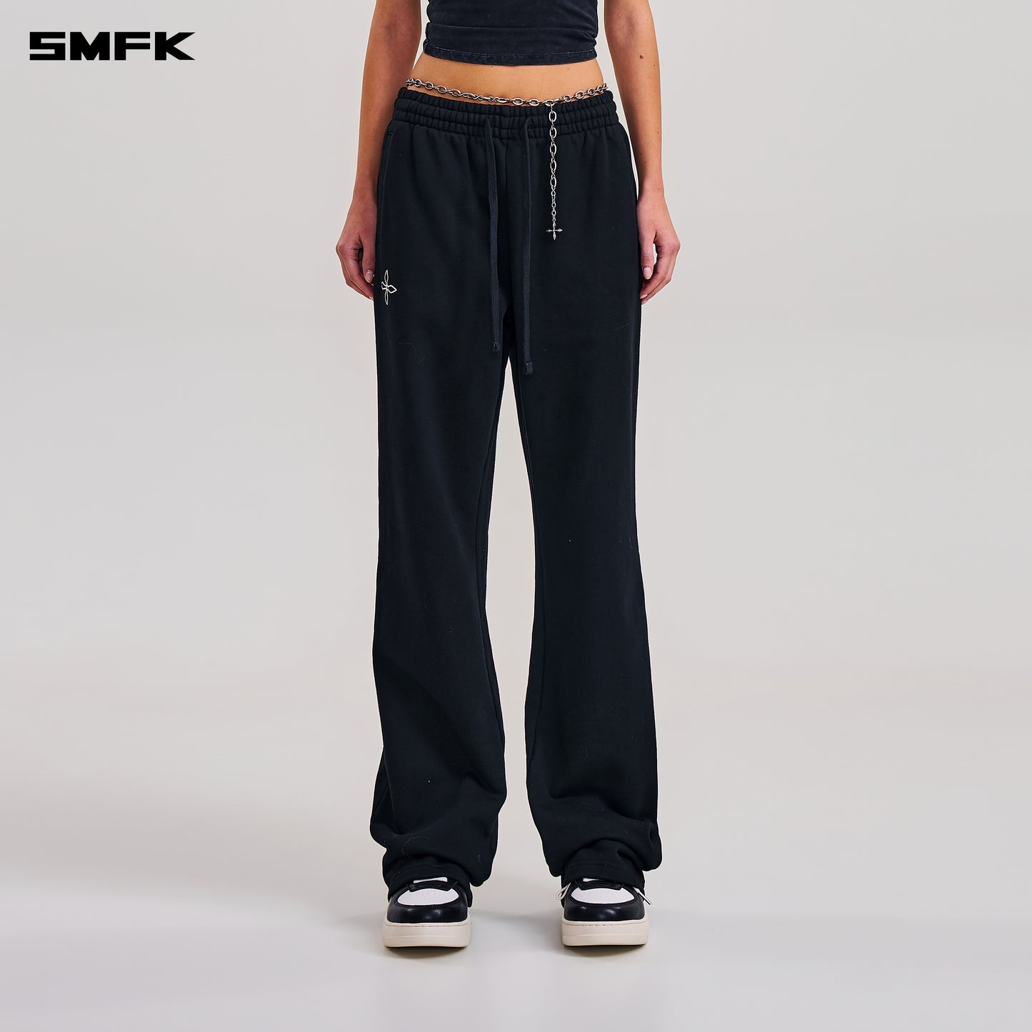 COMPASS MODE STRAIGHT SPORTS PANTS/ WILD BLACK